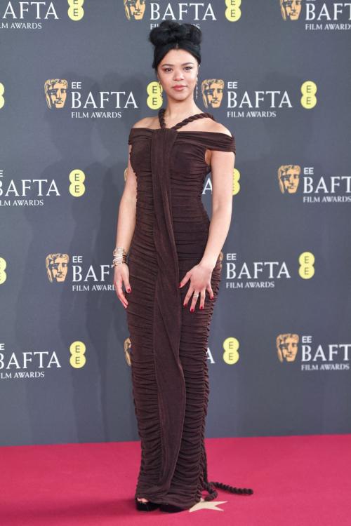India Amarteifio at EE BAFTA Film Awards Red Carpet, February 2025 1