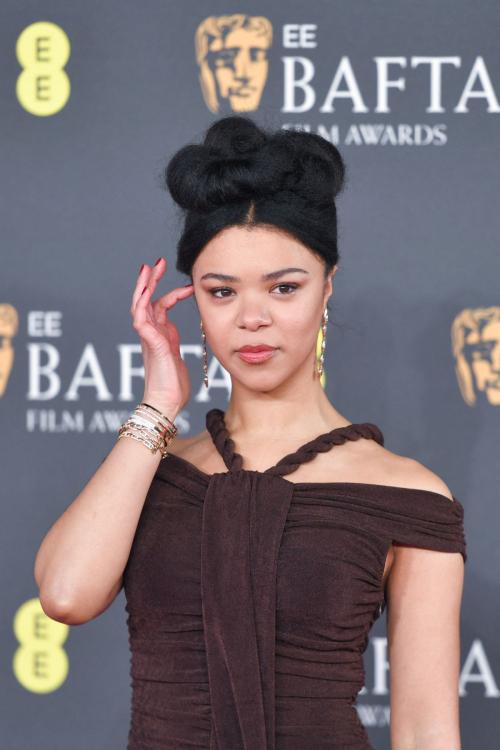 India Amarteifio at EE BAFTA Film Awards Red Carpet, February 2025 4