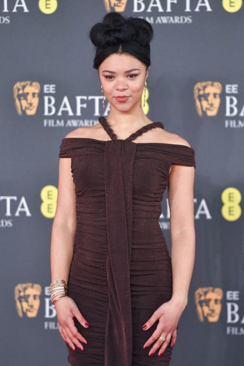 India Amarteifio at EE BAFTA Film Awards Red Carpet, February 2025 6