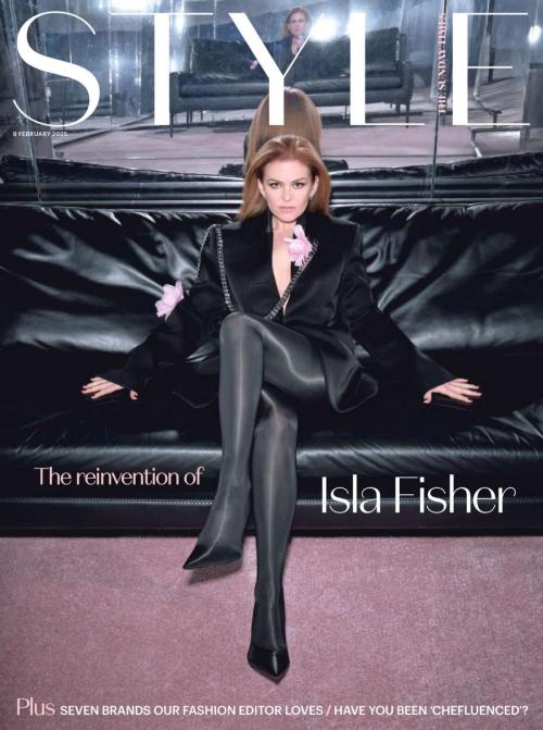 Isla Fisher in The Sunday Times Style, February 2025