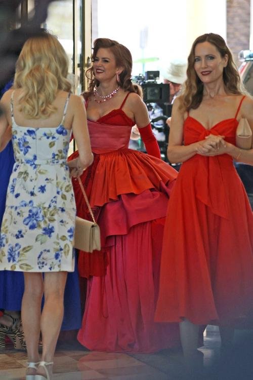 Isla Fisher on the Set of Spa Weekend Gold Coast, February 2025 4