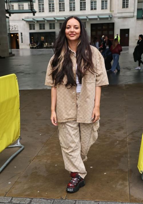 Jade Thirlwall Leaving BBC Radio 2 Studio London, February 2025 1
