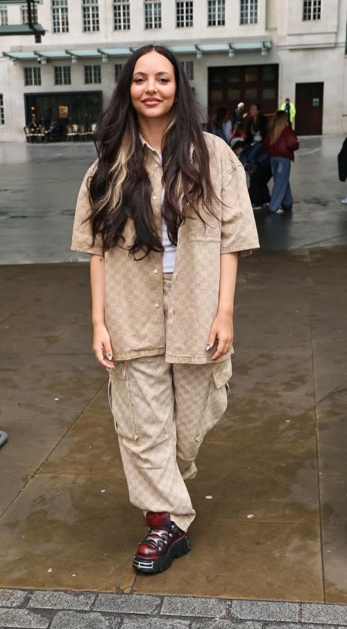 Jade Thirlwall Leaving BBC Radio 2 Studio London, February 2025 2