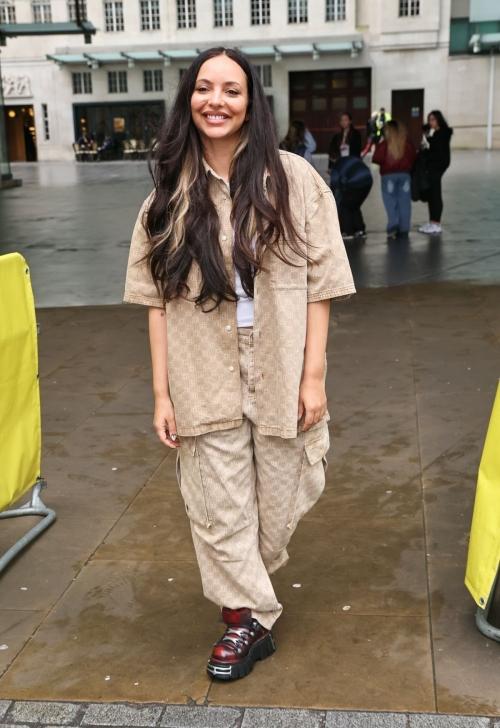 Jade Thirlwall Leaving BBC Radio 2 Studio London, February 2025 6