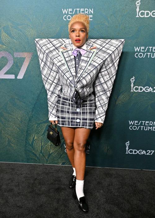 Janelle Monae at Costume Designers Guild Awards, February 2025