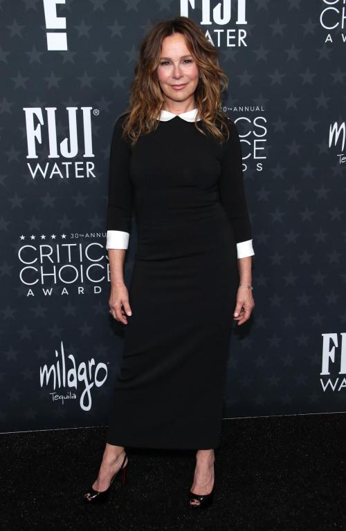 Jennifer Grey at Critics Choice Awards, February 2025
