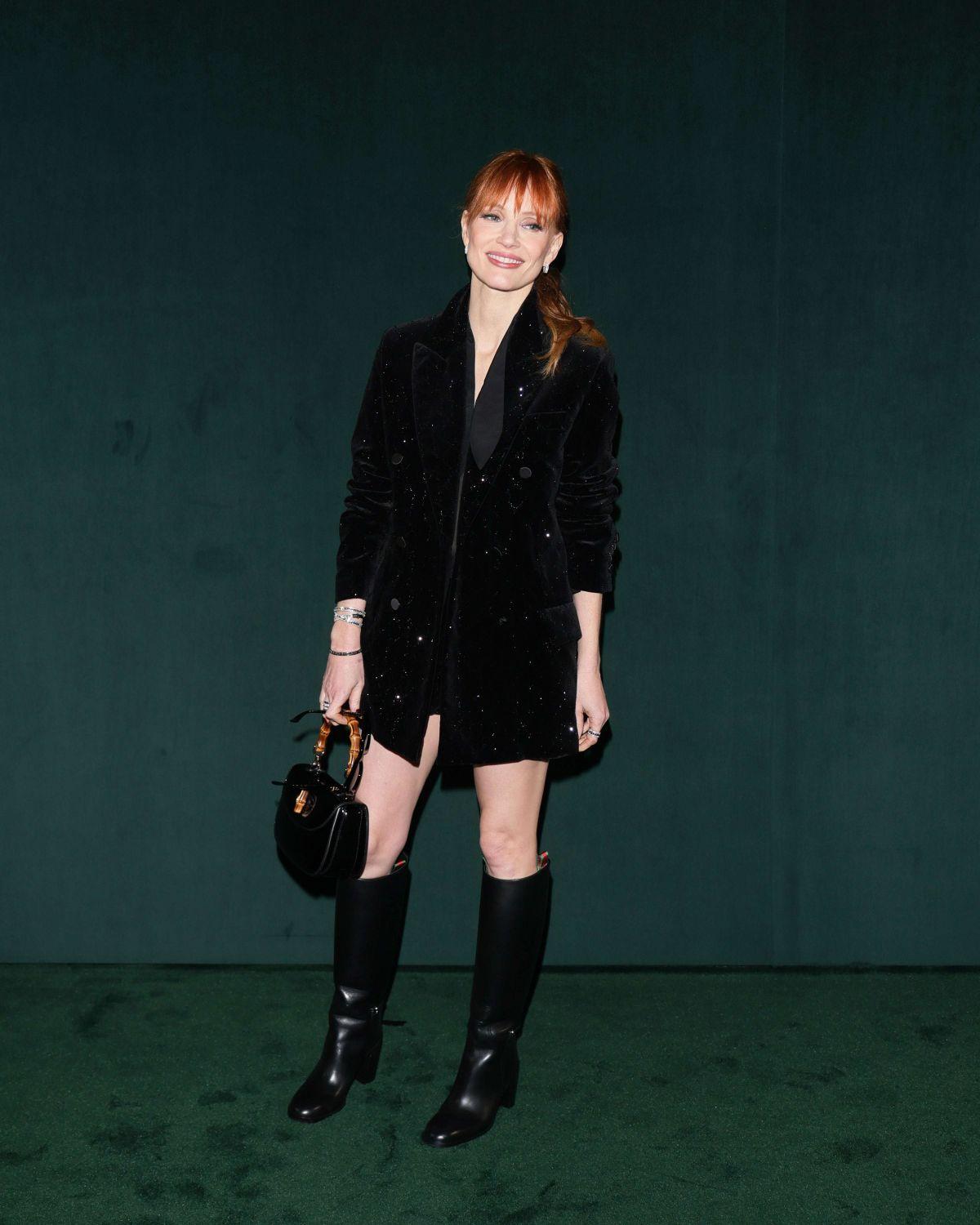 Jessica Chastain at Gucci Women