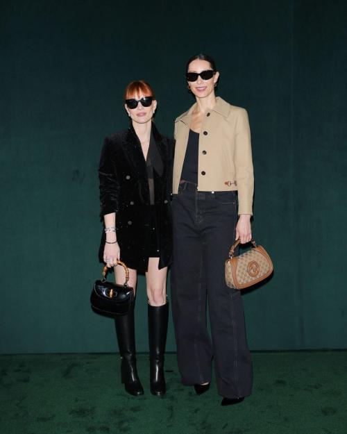 Jessica Chastain at Gucci Women