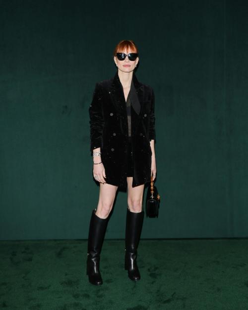 Jessica Chastain at Gucci Women