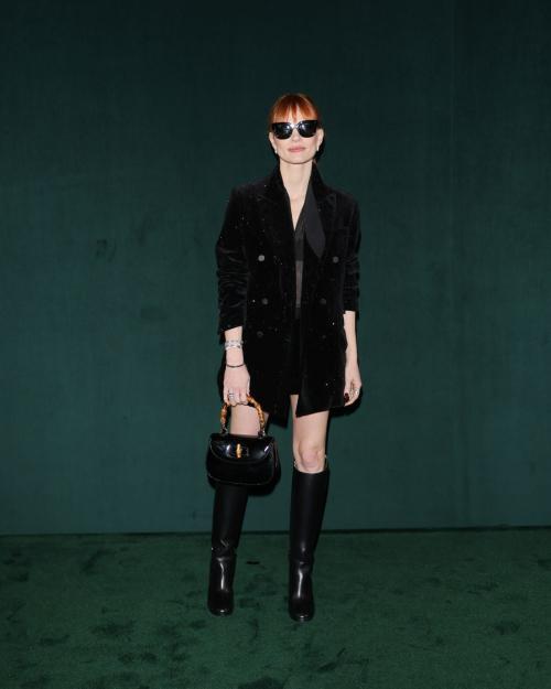 Jessica Chastain at Gucci Women