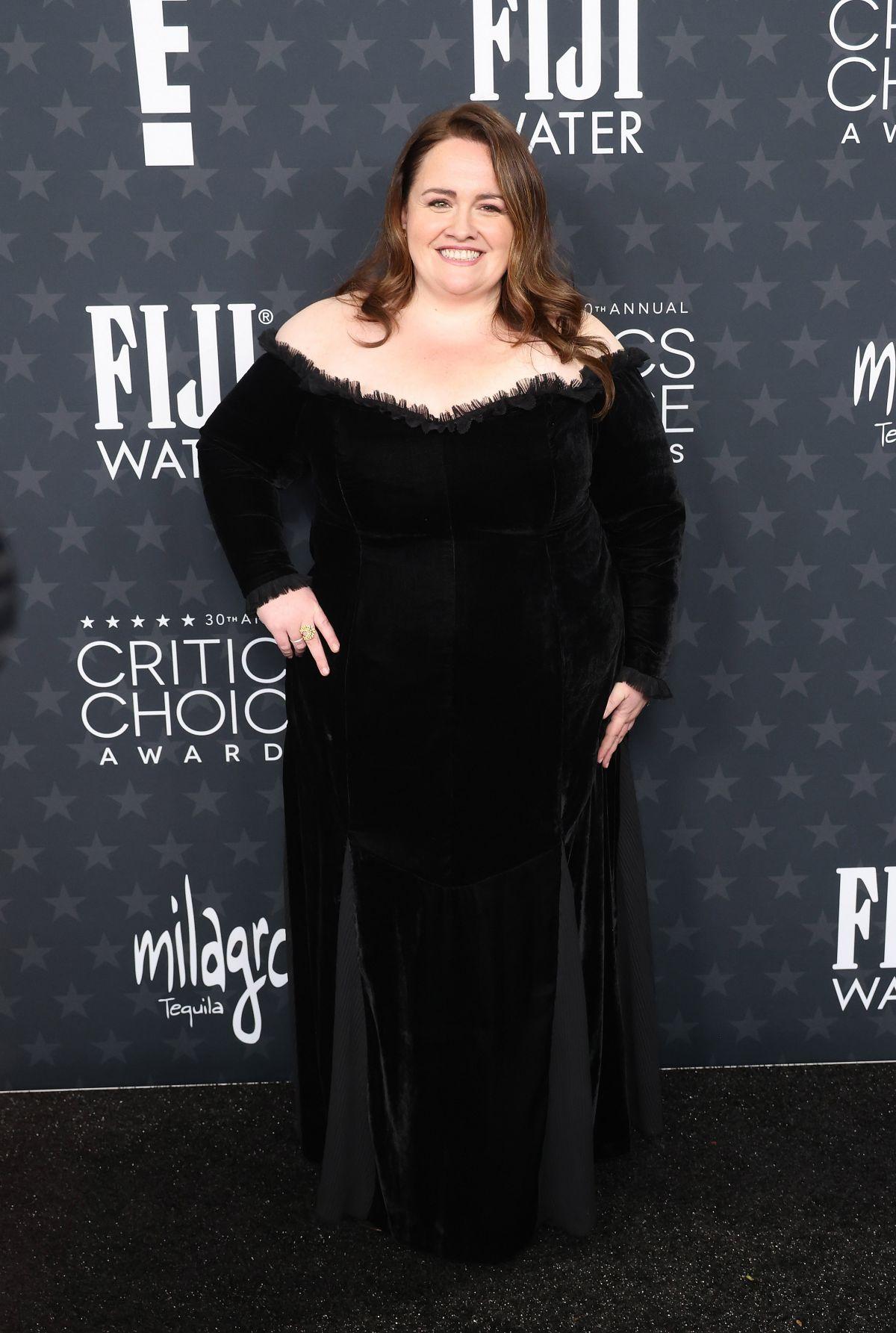 Jessica Gunning at Critics Choice Awards, February 2025