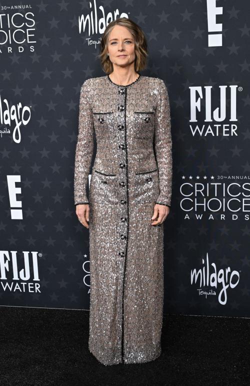 Jodie Foster at Critics Choice Awards, February 2025 3