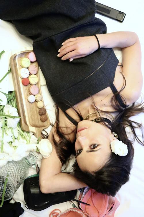 Jordana Brewster for The Bare Magazine, February 2025 1
