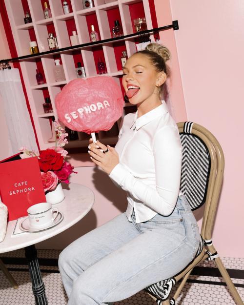 Jordyn Jones at Cafe Sephora Event Los Angeles, February 2025 3