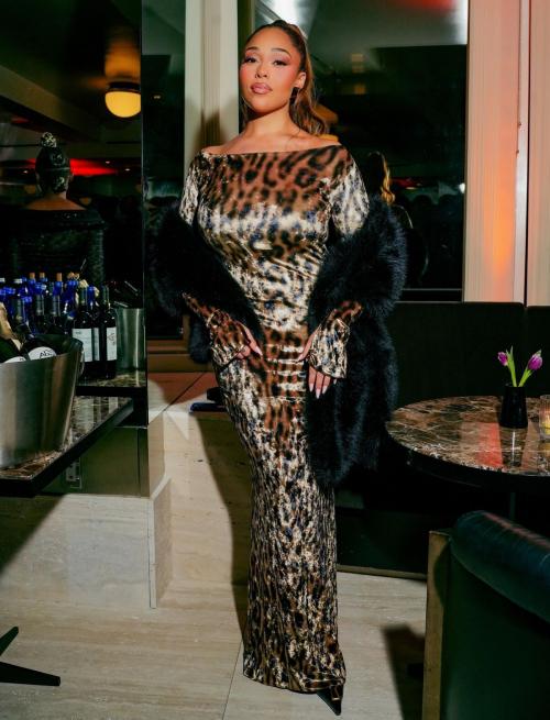 Jordyn Woods at Black in Fashion Council Dinner, February 2025 8