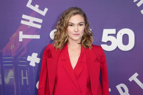 Julia Stiles at SNL50 Homecoming Concert New York, February 2025 2
