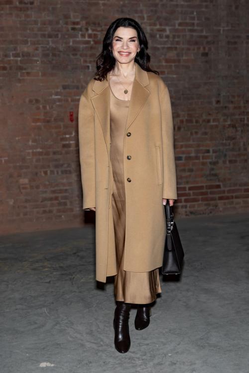 Julianna Margulies at Michael Kors Fashion Show NYFW, Feb 2025