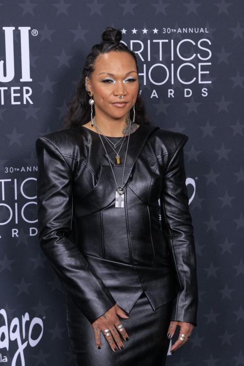 Kali Reis at Critics Choice Awards, February 2025