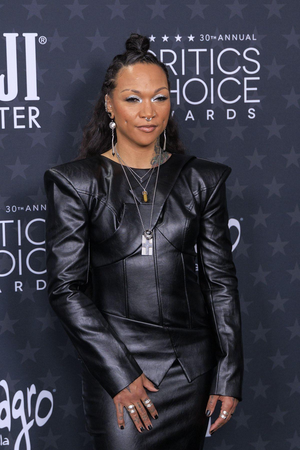 Kali Reis at Critics Choice Awards, February 2025