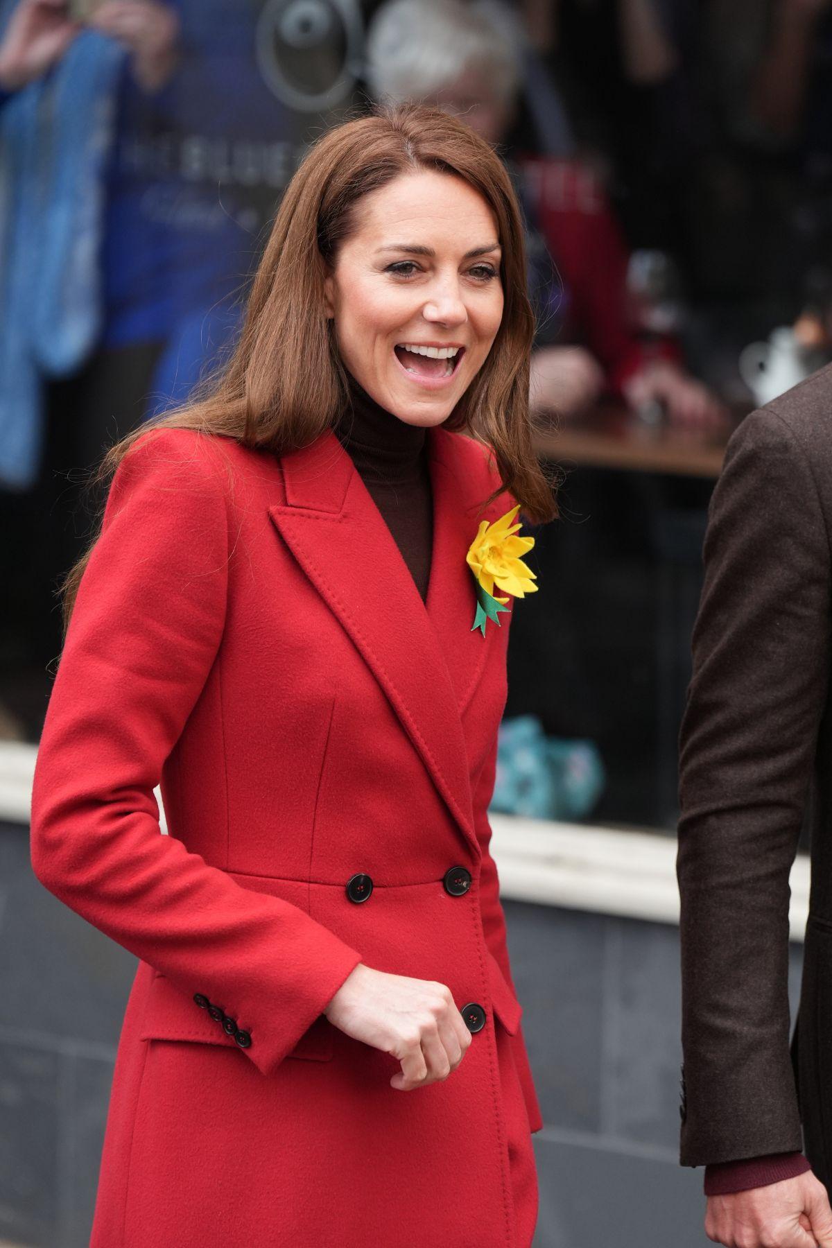 Kate Middleton Visits Pontypridd Wales, February 2025
