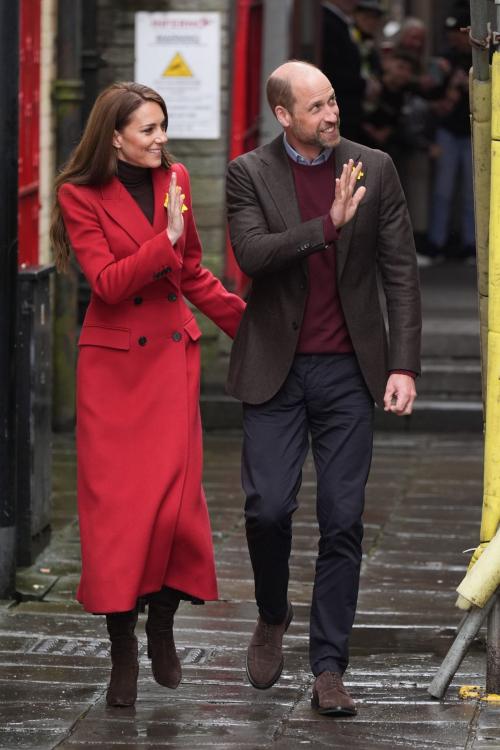 Kate Middleton Visits Pontypridd Wales, February 2025 3