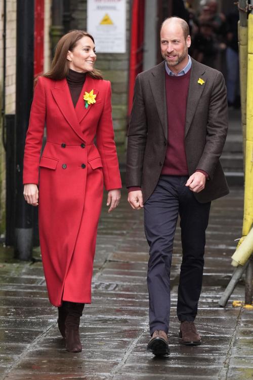 Kate Middleton Visits Pontypridd Wales, February 2025 4