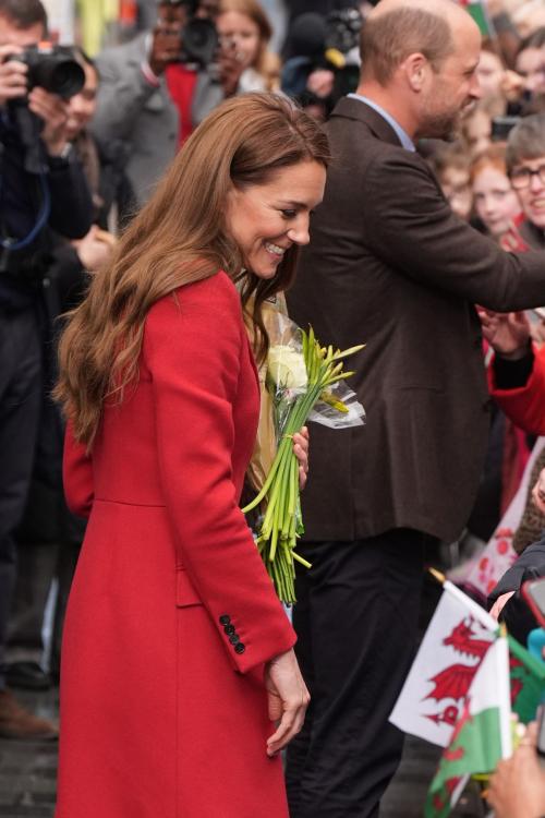 Kate Middleton Visits Pontypridd Wales, February 2025 5