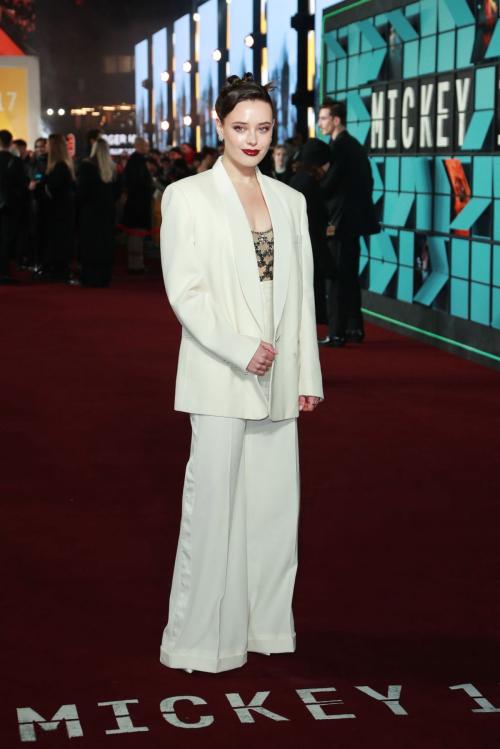 Katherine Langford at Mickey 17 World Premiere London, Feb 2025 3