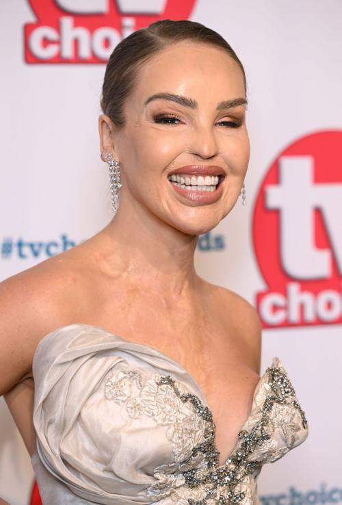 Katie Piper at TV Choice Awards in London, Feb 2025 2