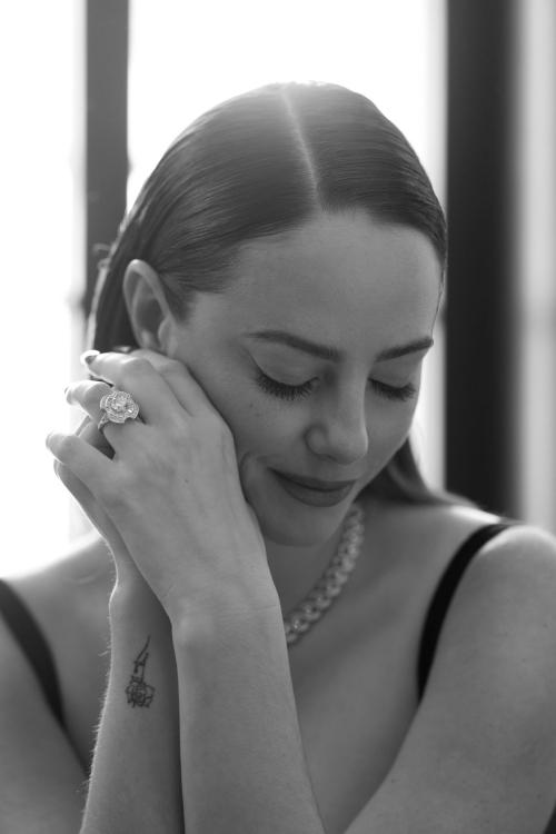 Kaya Scodelario Harper’s Bazaar Cover Story, February 2025 4