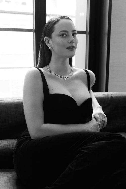 Kaya Scodelario Harper’s Bazaar Cover Story, February 2025 6