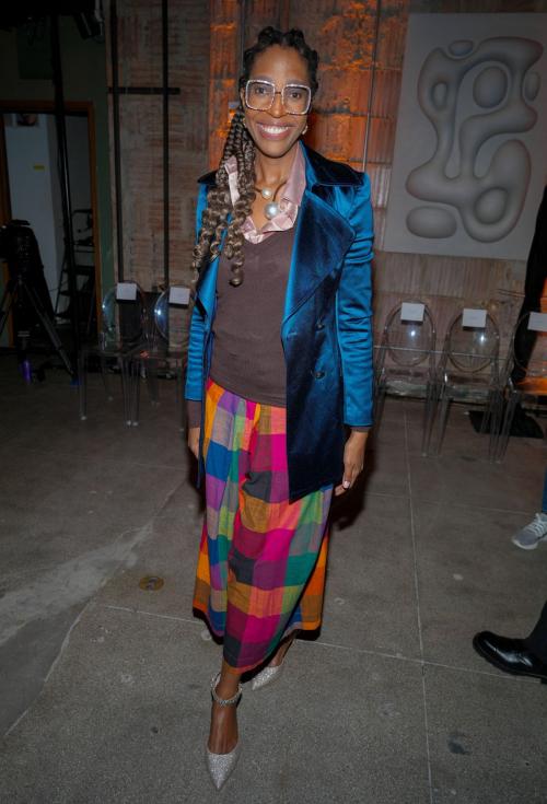 Keli Goff Arrives at Sergio Hudson Show, February 2025 1