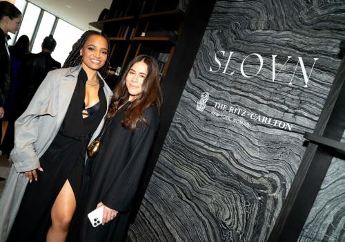 Kyla Pratt at SLOAN F/W 2025 Presentation, February 2025 2