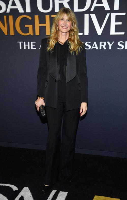 Laura Dern at SNL 50th Anniversary Celebration NYC, February 2025