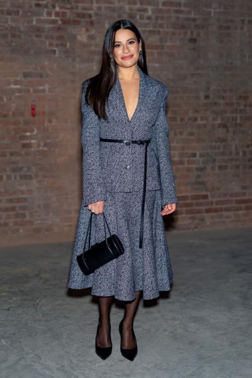 Lea Michele at Michael Kors Fashion Show NYFW, Feb 2025 2