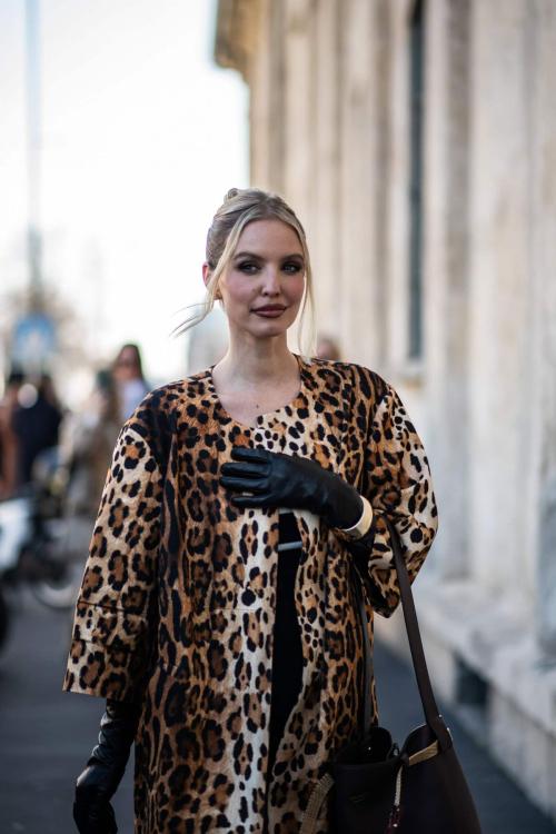 Leonie Hanne at Prada Fashion Show, Milan Fashion Week, February 2025 5