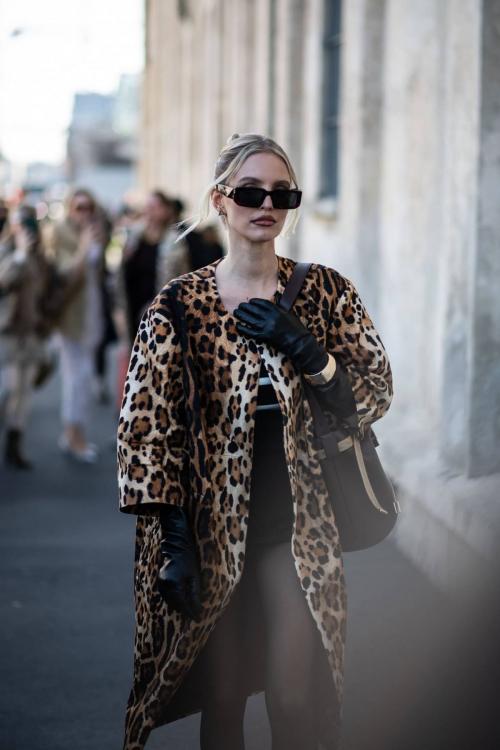 Leonie Hanne at Prada Fashion Show, Milan Fashion Week, February 2025 6