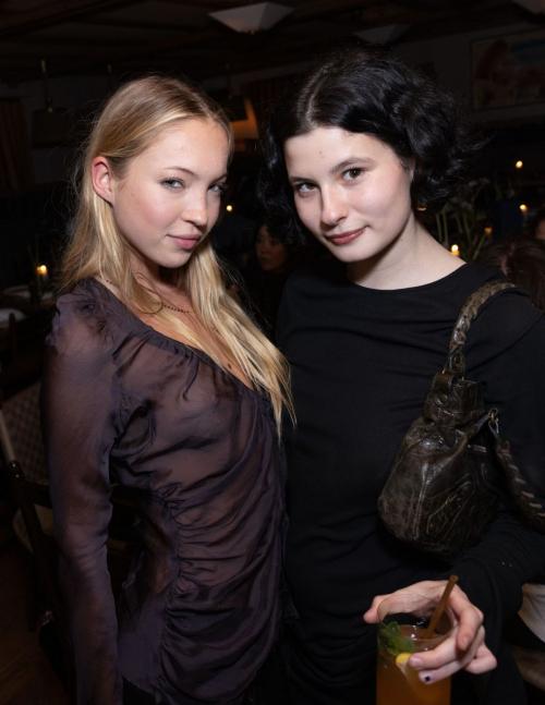 Lila Grace Moss at Aaron Esh Dinner, London February 2025 1