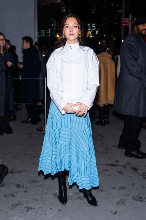 Lily Chee at Tory Burch FW Show at NYFW, February 2025