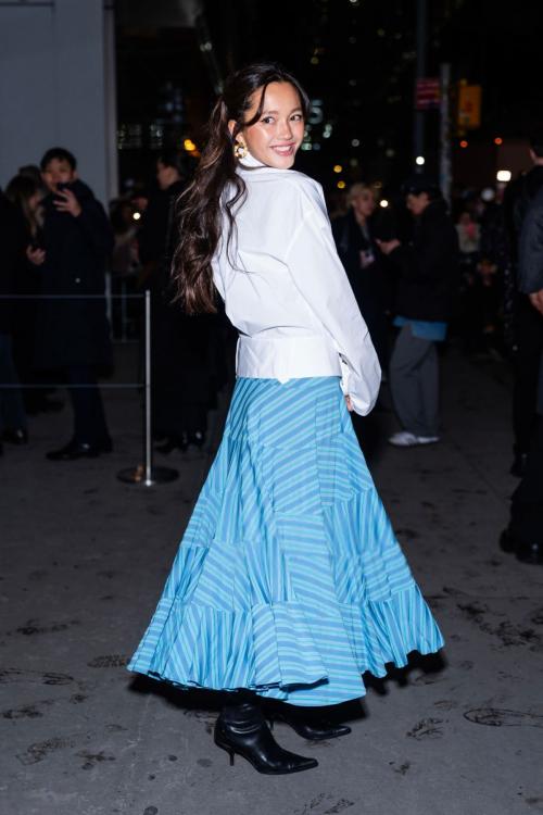 Lily Chee at Tory Burch FW Show at NYFW, February 2025 1