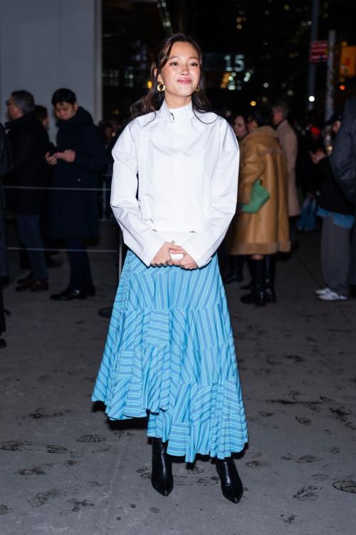 Lily Chee at Tory Burch FW Show at NYFW, February 2025 2