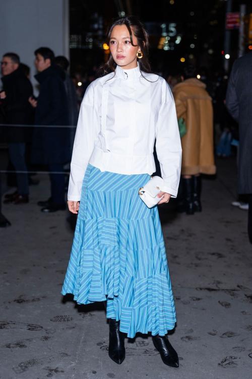 Lily Chee at Tory Burch FW Show at NYFW, February 2025 3