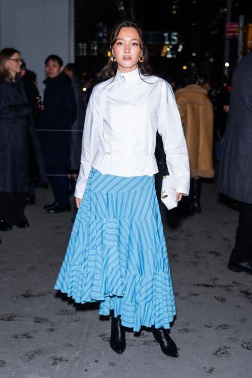 Lily Chee at Tory Burch FW Show at NYFW, February 2025 5