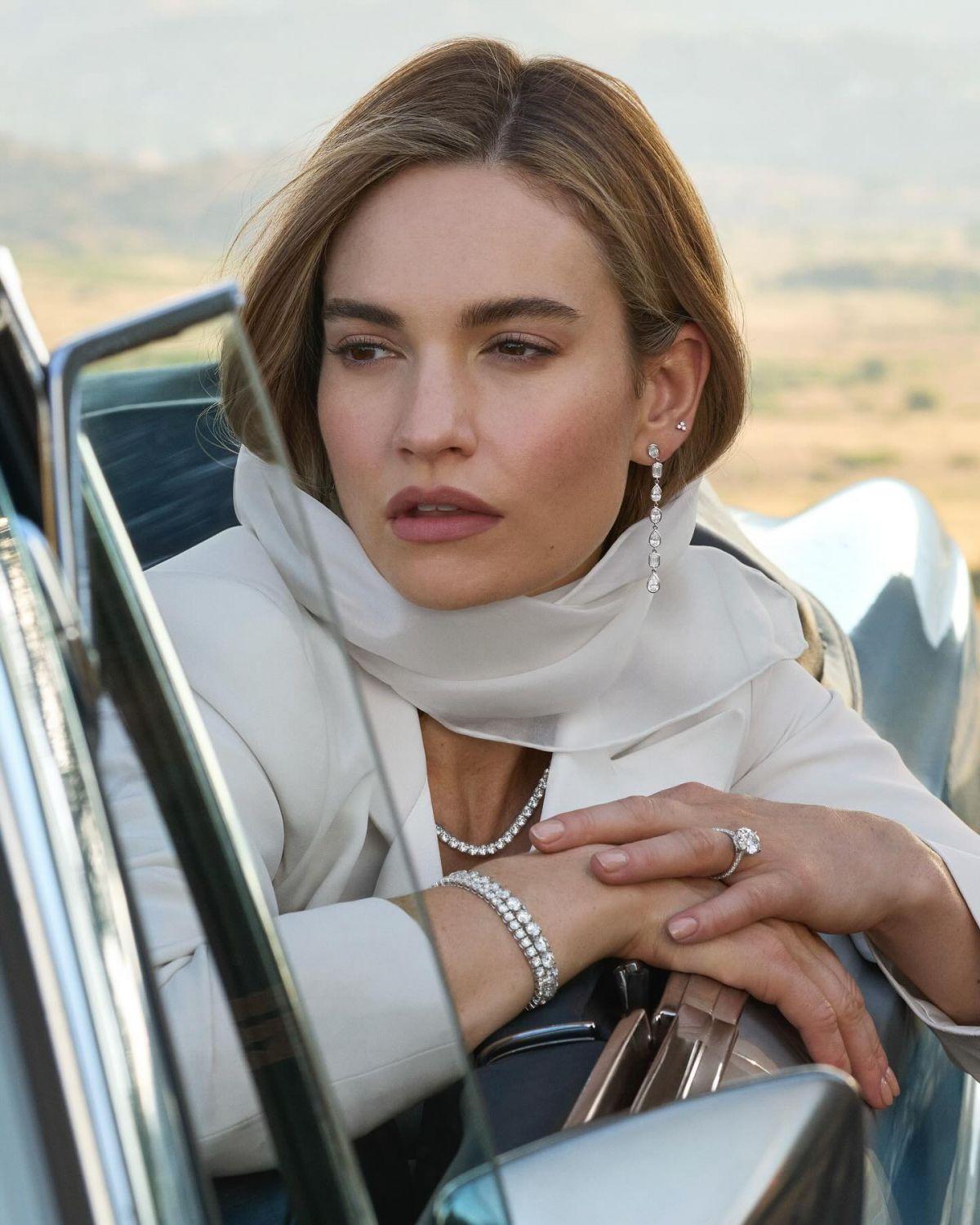 Lily James for Only Natural Diamonds, 2025