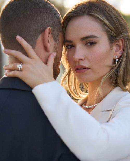 Lily James for Only Natural Diamonds, 2025 4