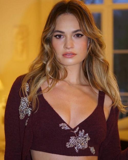 Lily James Instagram Photos, February 2025 2