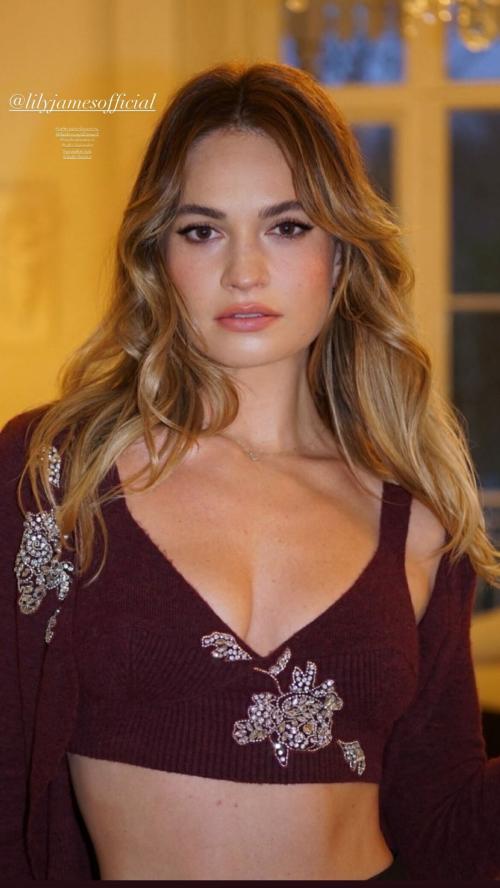 Lily James Instagram Photos, February 2025 4