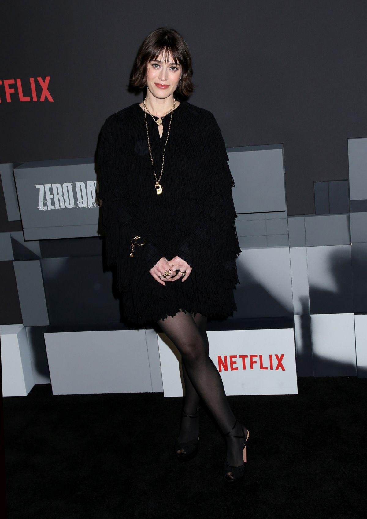 Lizzy Caplan at Zero Day Premiere New York, February 2025