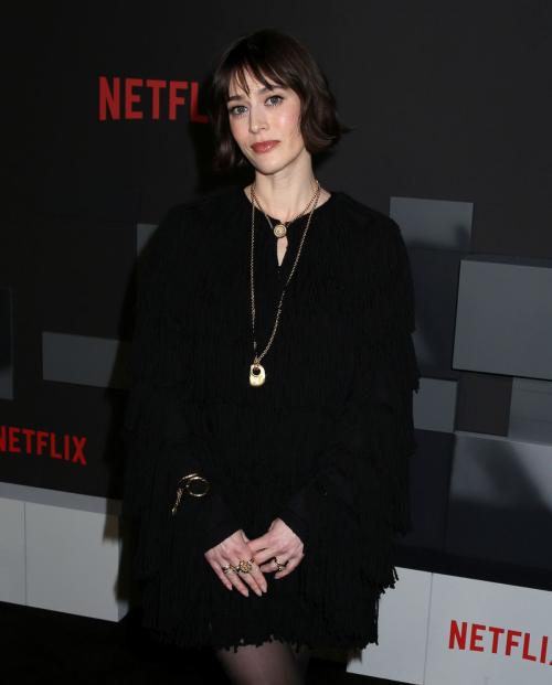 Lizzy Caplan at Zero Day Premiere New York, February 2025 6