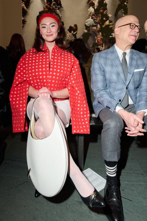 Lola Tung at Tory Burch NYFW Fashion Show, February 2025 2